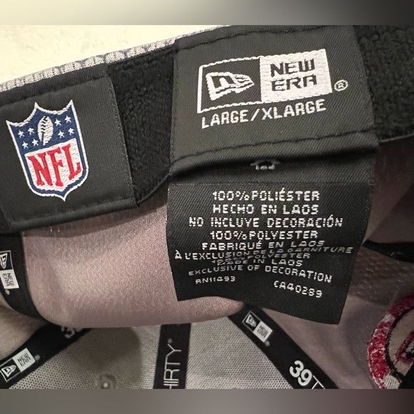 New Era Atlanta Falcons 39THIRTY Hat NFL On-Field Training Camp Cap - L/XL, NWT - Picture 6 of 6